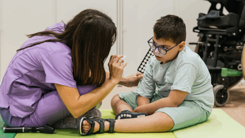 child with IDD faces a challenge in following simple direction