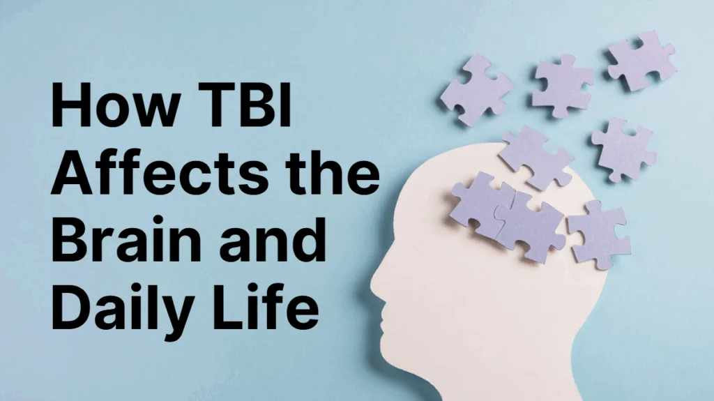 how TBI affects the brain and daily life