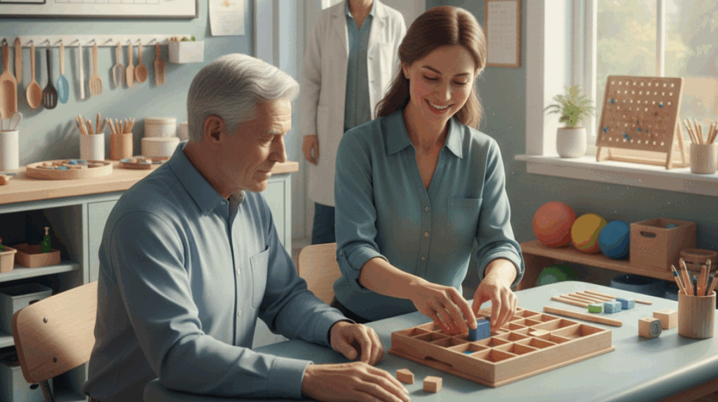 accessing occupational therapy through Medicaid and HCS