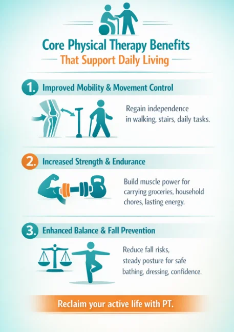 core physical therapy benefits that support daily living