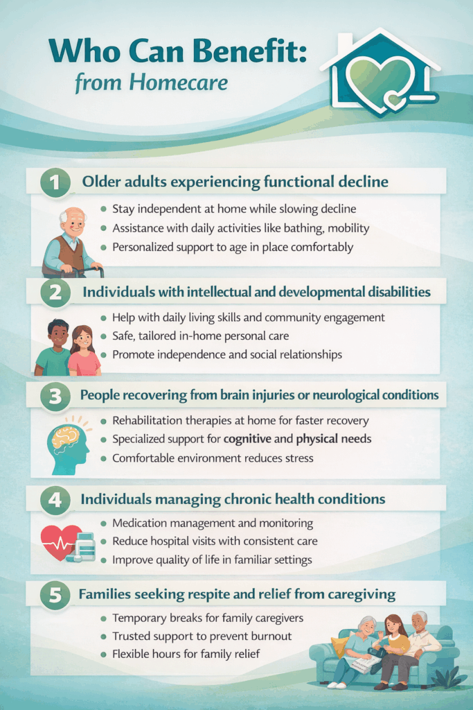 who can benefit from homecare