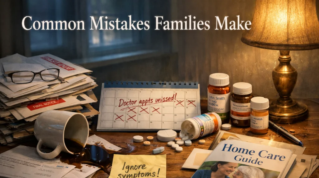 common mistakes families make