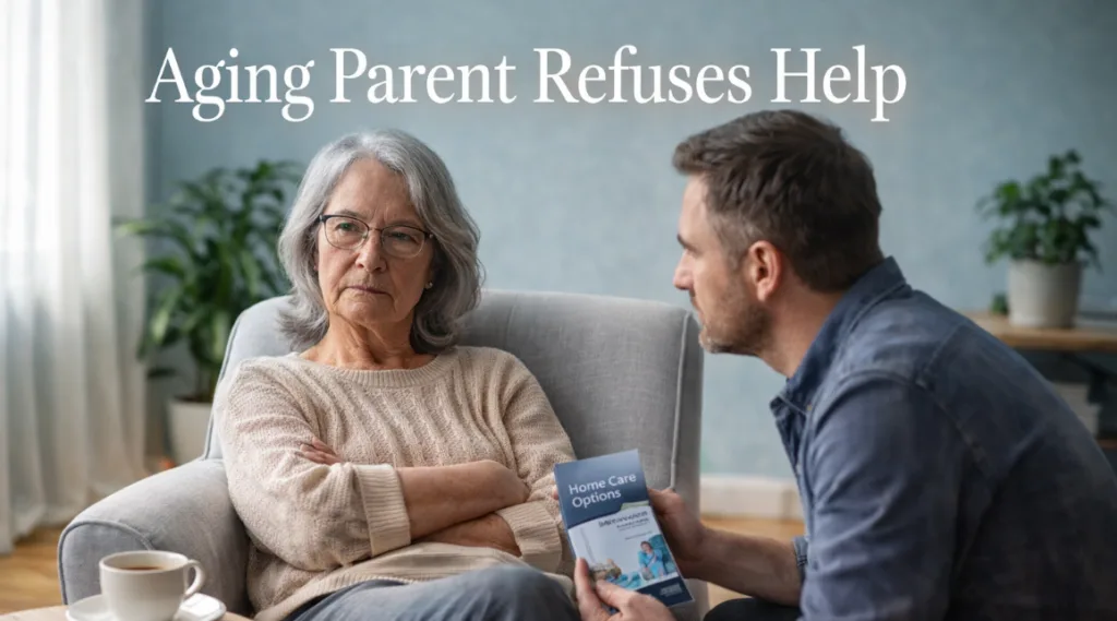 aging parent refuses help