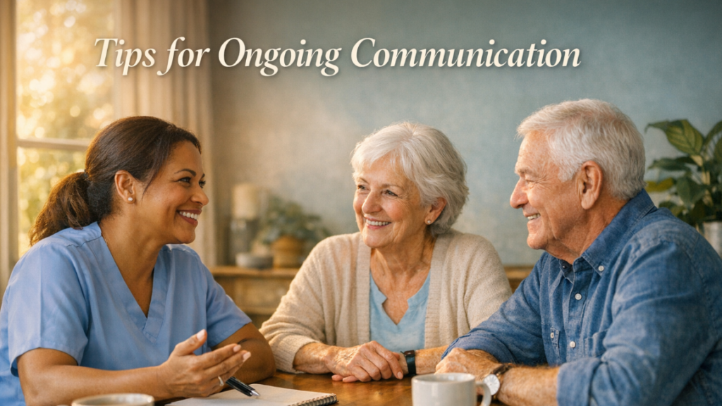tips for ongoing communication