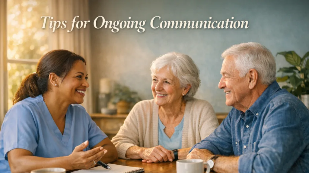 tips for ongoing communication