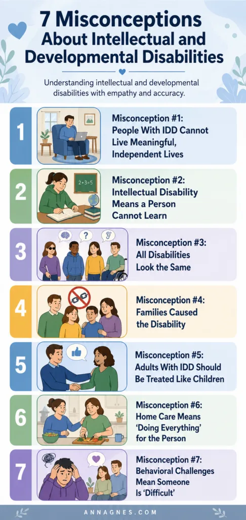 misconceptions about intellectual and developmental disabilities