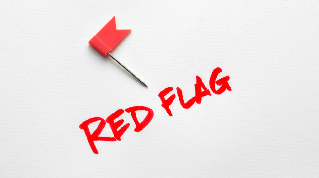 red flag in choosing a caregiver